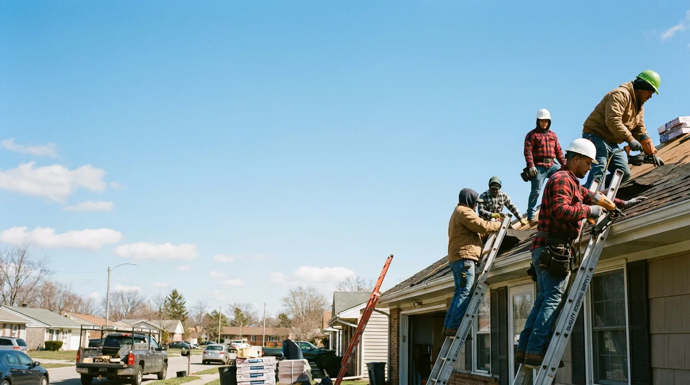 Roofing in Gaastra, MI near me
